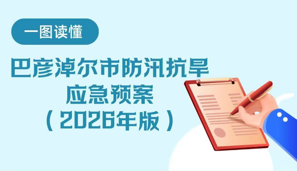 一图读懂：《买球APP市防汛抗旱应急预案（2026年版）》相关图片